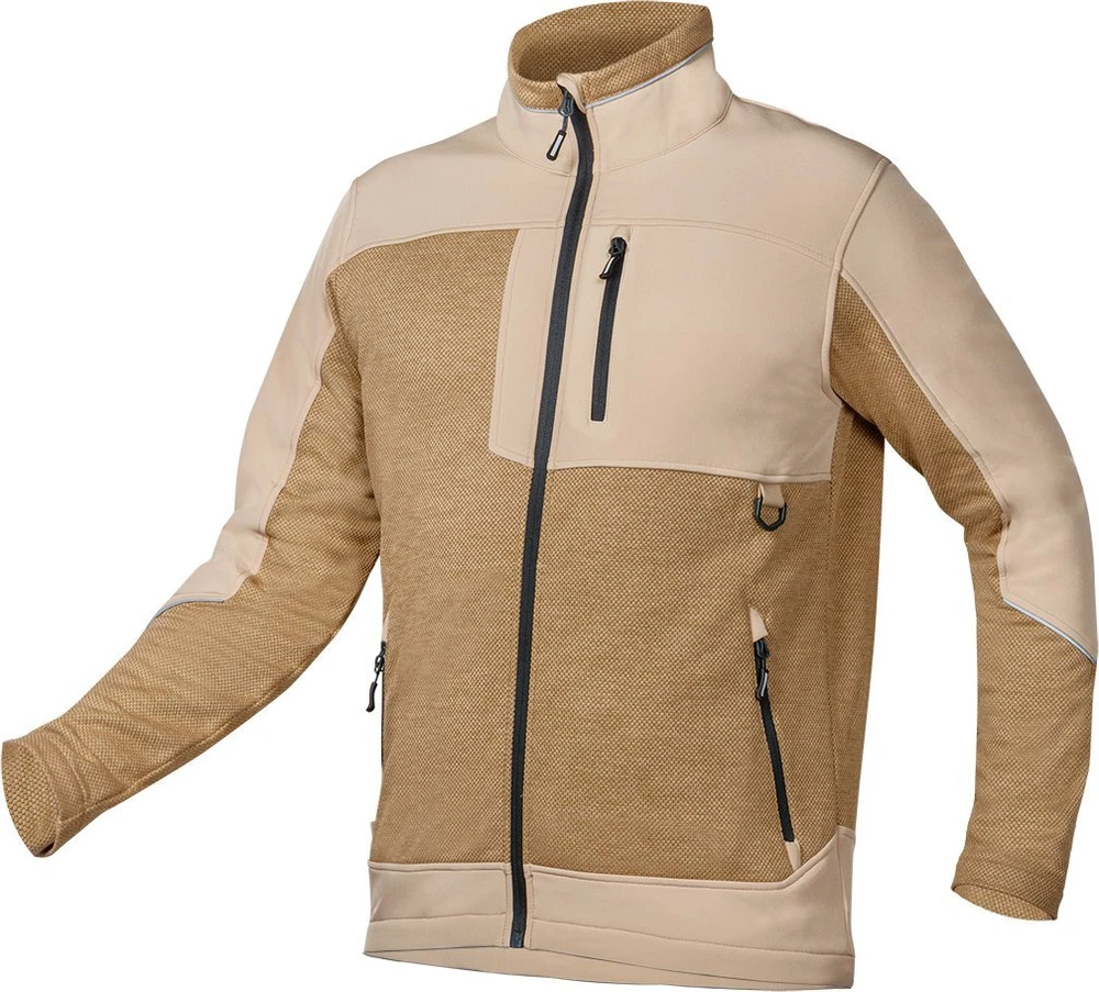 Neo Tools Bluza, OUTDOOR softshell džemperis, smėlio spalvos, XXXL dydis
