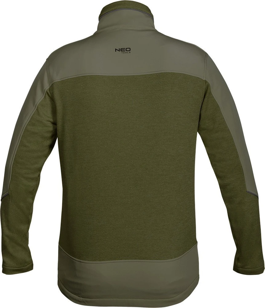 Neo Tools Bluza, OUTDOOR softshell džemperis, žalias, XL dydis
