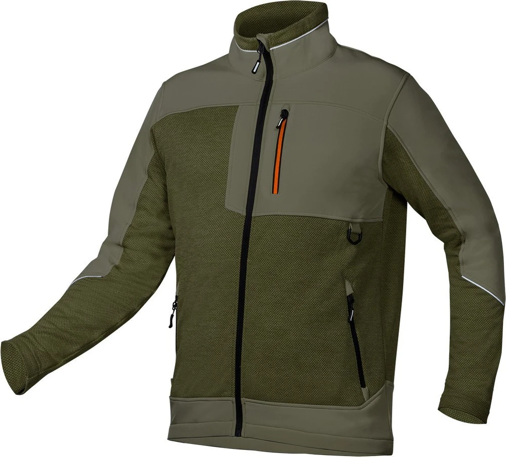 Neo Tools Bluza, OUTDOOR softshell džemperis, žalias, M dydis