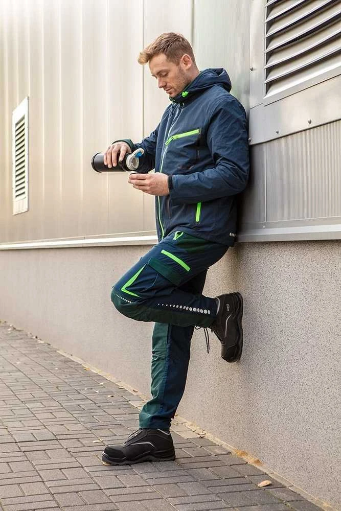 Neo Tools Darbo kelnės Neo Premium, mėlynos/žalios