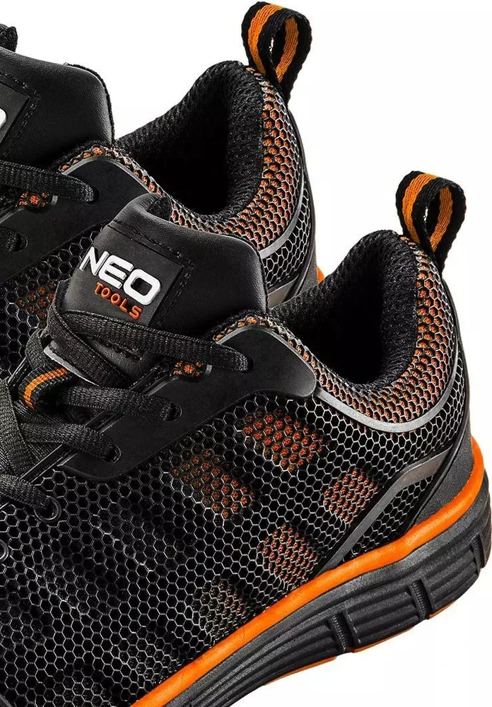 Półbuty Darbiniai batai Neo S1, juodi/oranžiniai