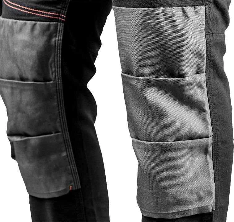 Neo Tools Kelnės HD Slim darbo kelnės su diržu, XXXL dydis