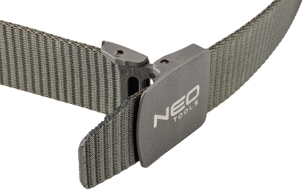 Neotools Dirželis Kelnių diržas, be metalo, pilkas, ilgis 130 cm