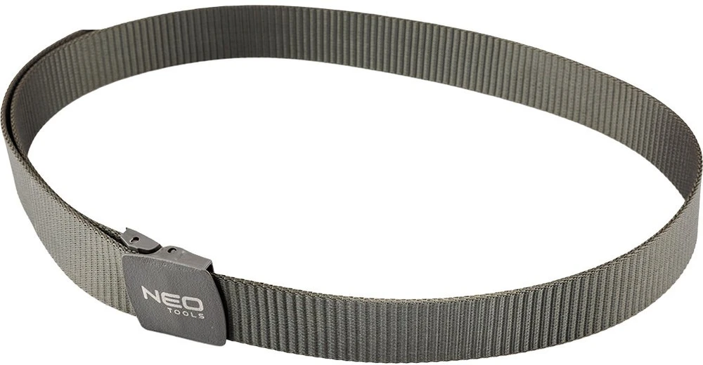 Neotools Dirželis Kelnių diržas, be metalo, pilkas, ilgis 130 cm