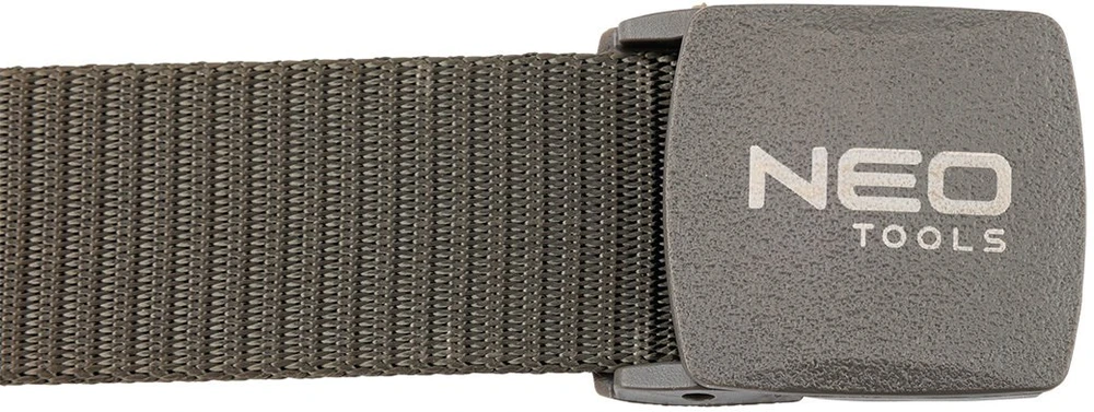Neotools Dirželis Kelnių diržas, be metalo, pilkas, ilgis 130 cm
