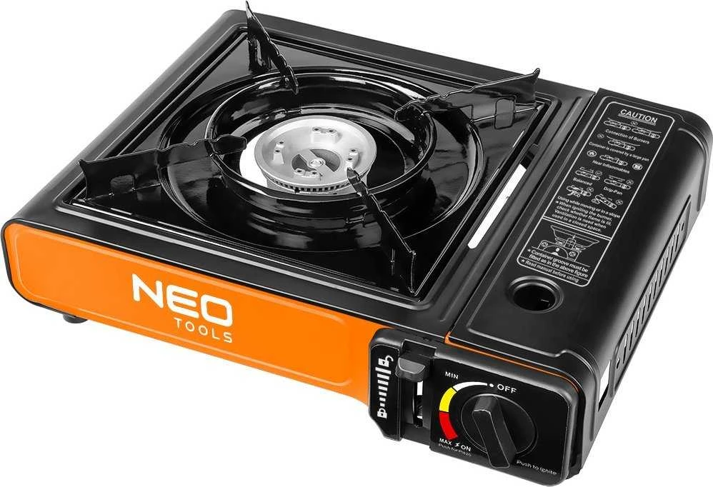 Dujinė viryklė NEO 20-050, 2.1 kW, su piezo uždegimu ir liepsnos reguliavimu