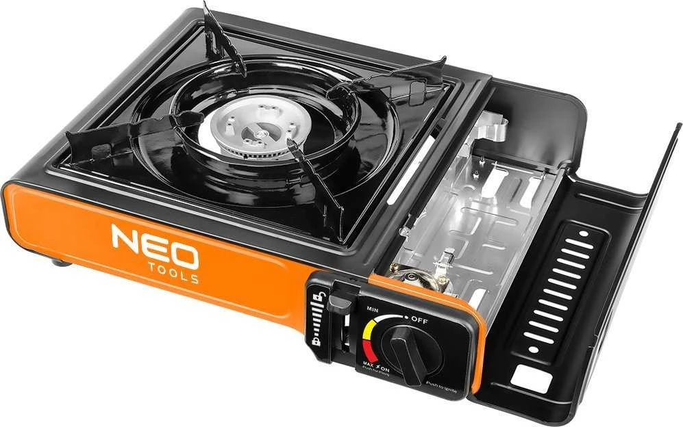 Dujinė viryklė NEO 20-050, 2.1 kW, su piezo uždegimu ir liepsnos reguliavimu