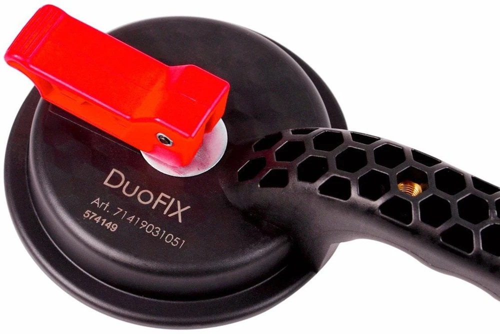 Distar Vakuuminis siurbtukas DuoFIX, dvigubas šiurkštiems plytelių paviršiams, Mechanic