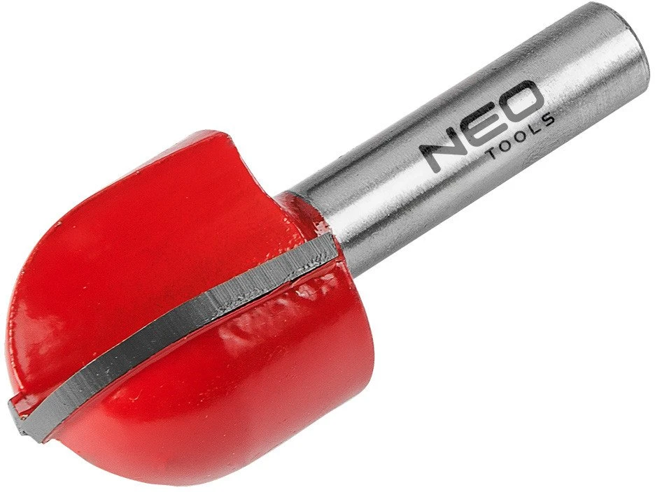 Ilgas U formos griovelių freza, TCT, 25,4 x 22,5 mm, 8 mm kotas