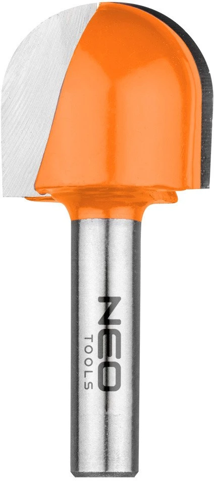 Ilgas U formos griovelių freza, TCT, 25,4 x 22,5 mm, 8 mm kotas