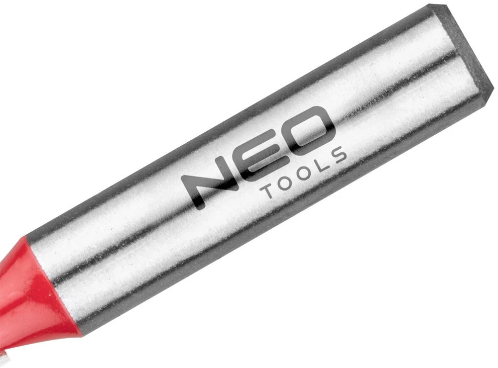 Ilgas U formos griovelių freza, TCT, 6,35 x 15,5 mm, 8 mm kotas
