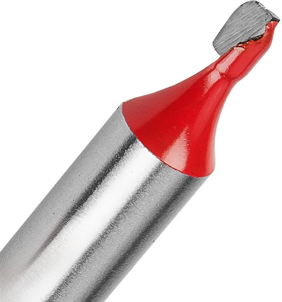 TCT U formos griovelių freza, 3,97 x 6 mm, 8 mm kotas