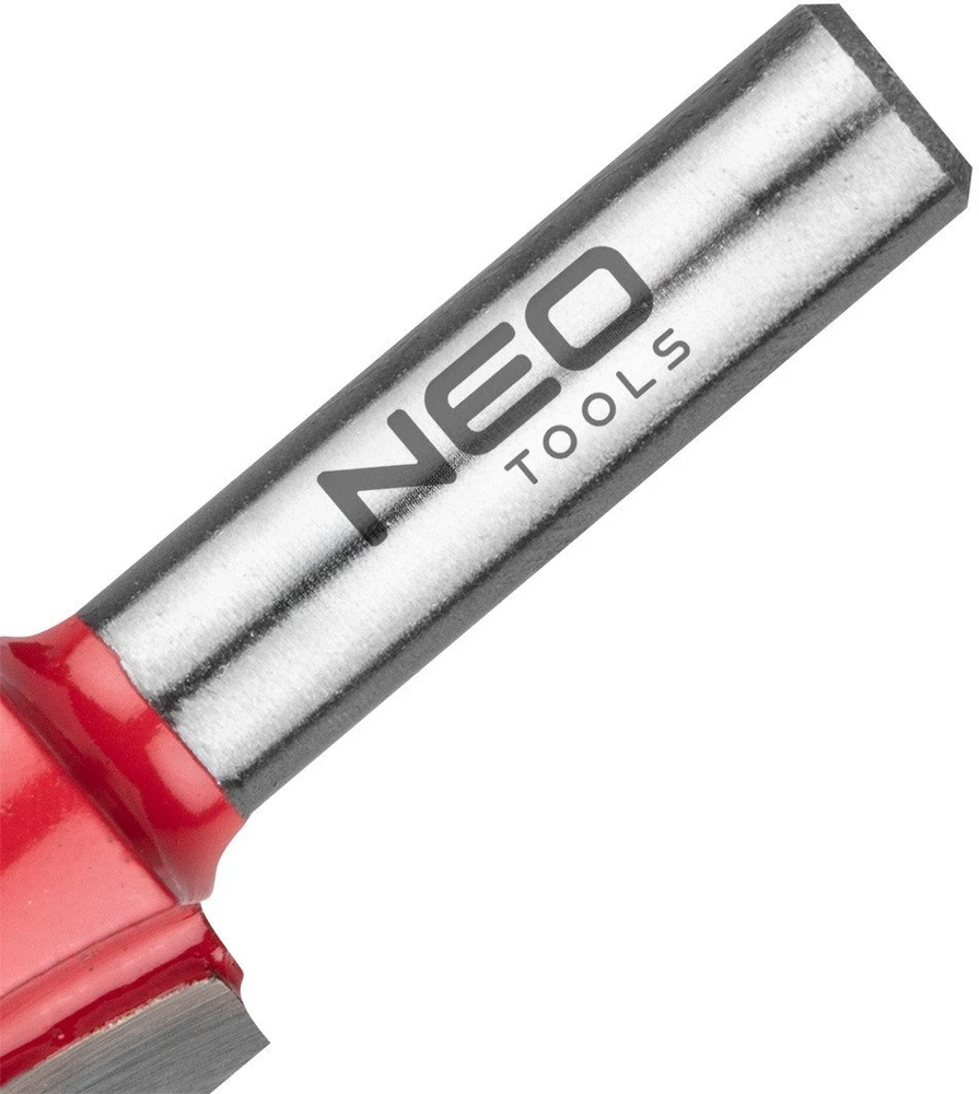 Dviejų griovelių galinis freza, TCT, 20 x 19 mm, 8 mm kotas
