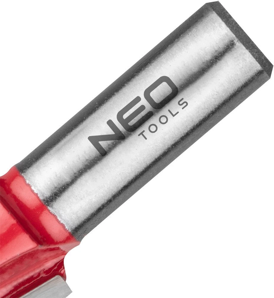 Dviejų griovelių galinis freza, TCT, 20 x 19 mm, 12 mm kotas