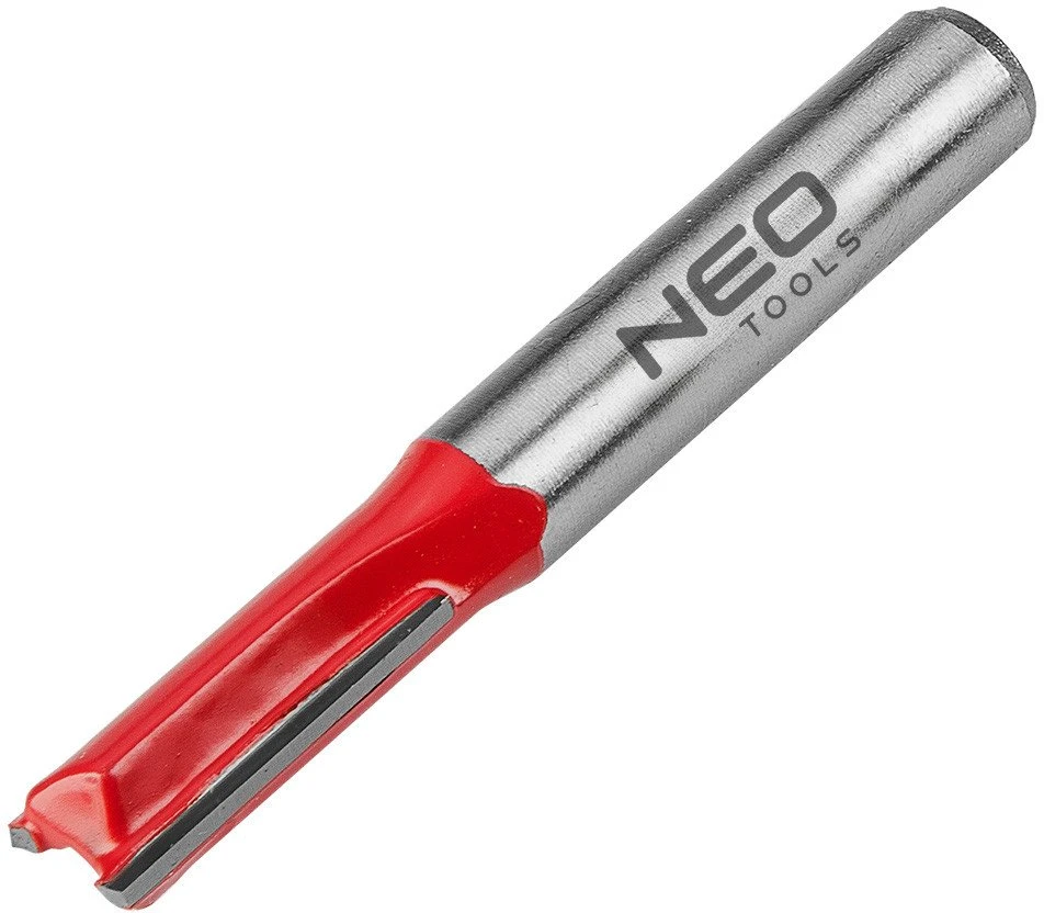Dviejų griovelių galinis freza, TCT, 6 x 19 mm, 8 mm kotas
