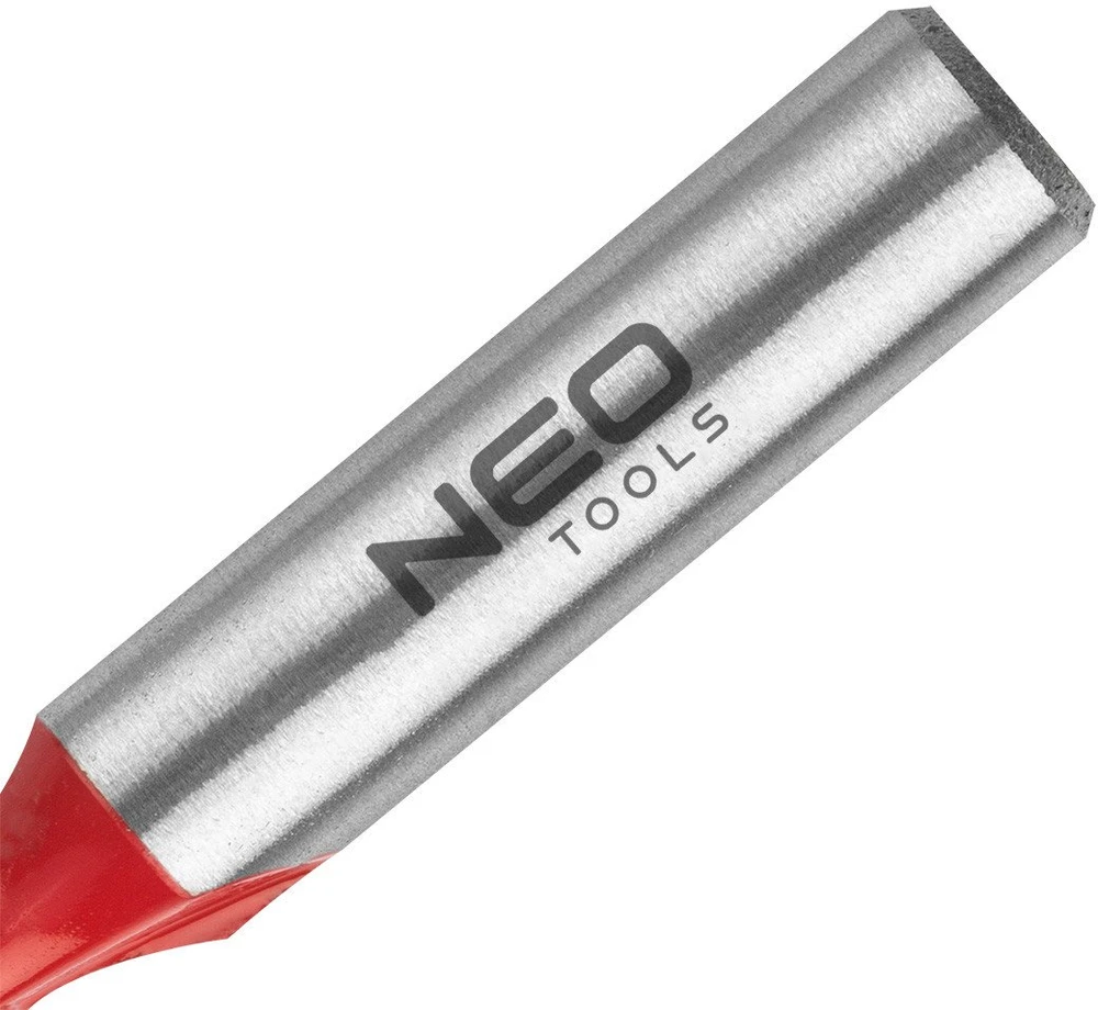 Dviejų griovelių galinis freza, TCT, 6 x 19 mm, 8 mm kotas