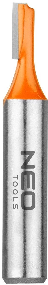 Vieno griovelio galinis freza, TCT, 3,96 x 11 mm, 8 mm kotas