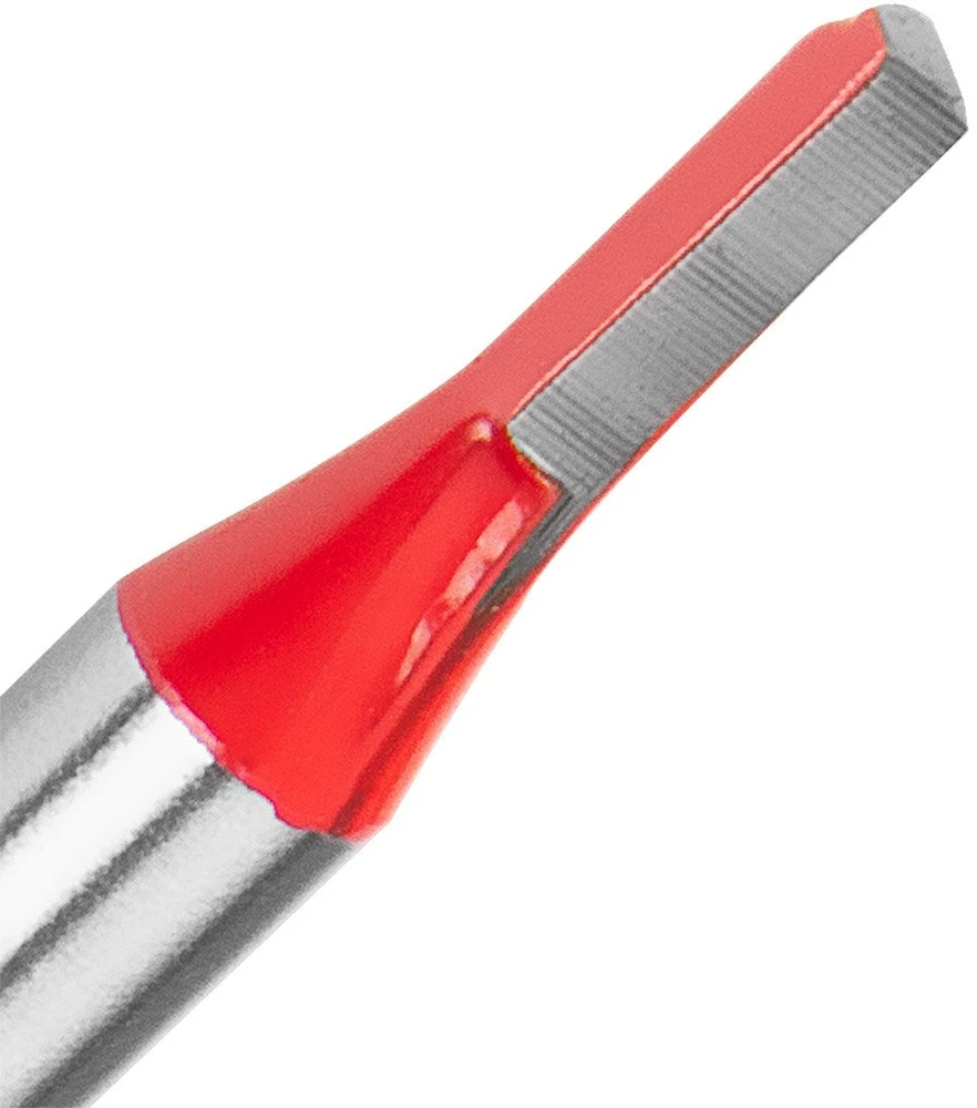 Vieno griovelio galinis freza, TCT, 3,96 x 11 mm, 6 mm kotas