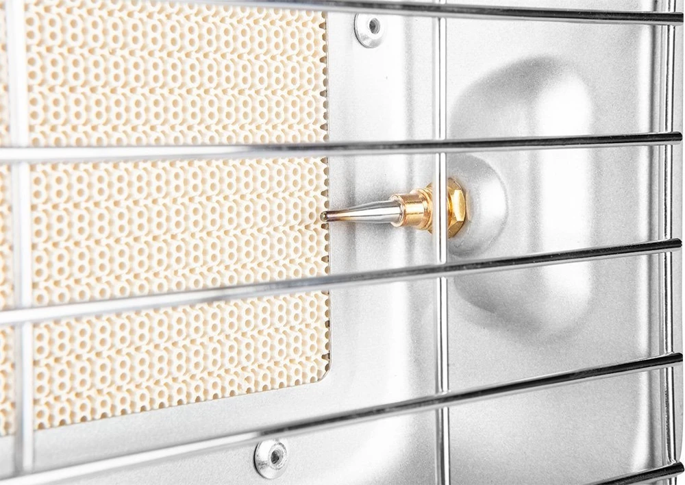 Promiennik Dujų baliono šildytuvas su reduktoriumi ir žarna 4600W