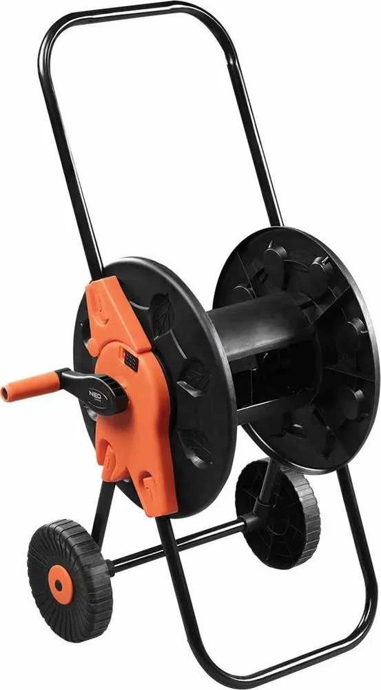 Neo Tools Vežimėlis Sodo žarnos vežimėlis, plastikinis, iki 60 m 1/2 colio žarnos