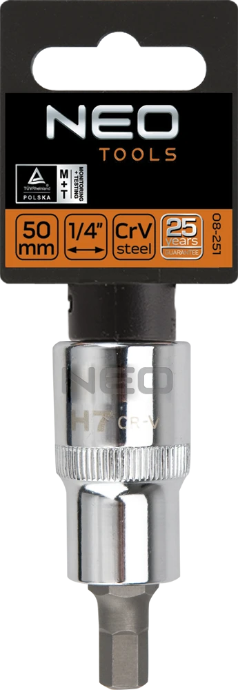 Końcówka Šešiakampis antgalis ant 1/2" lizdo, H5 x 55 mm