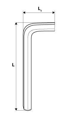 KLUCZ IMBUS 13mm DŁUGI NEO 09-544