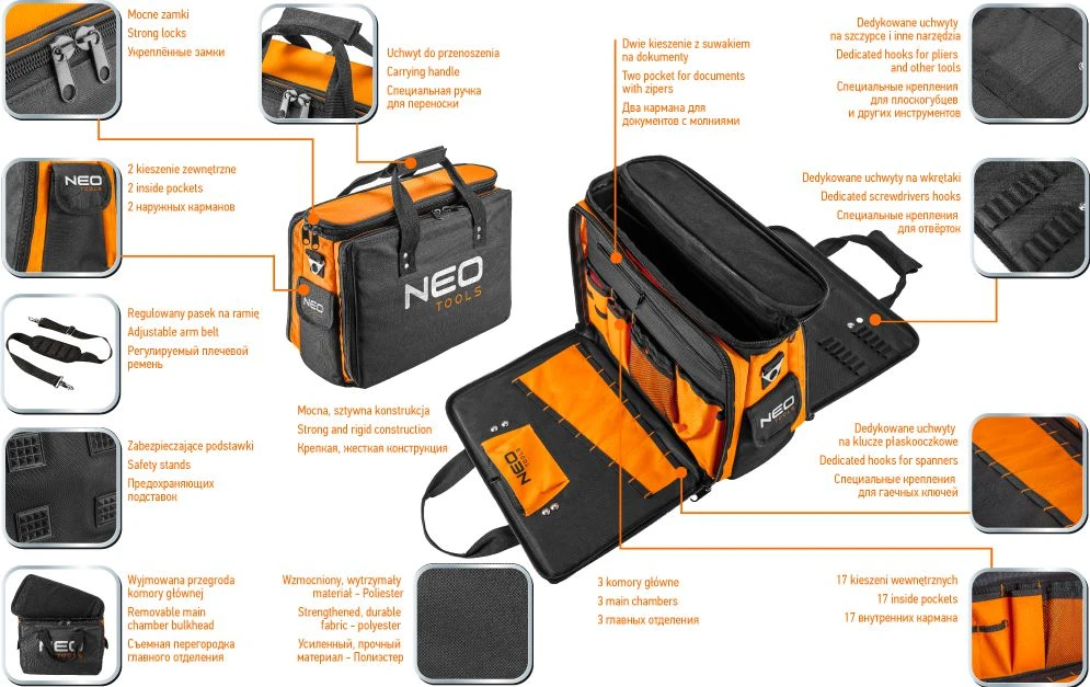 Neo Tools Įrankių krepšys Neo 84-308