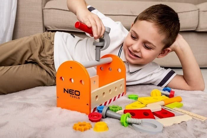 Neo Tools Neo Įrankių rinkinys drewnianych vaikams (GD022)