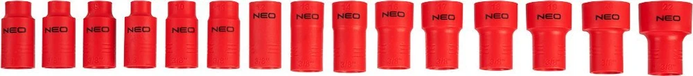 Įrankių komplektas Neo 01-312; 51 vnt.