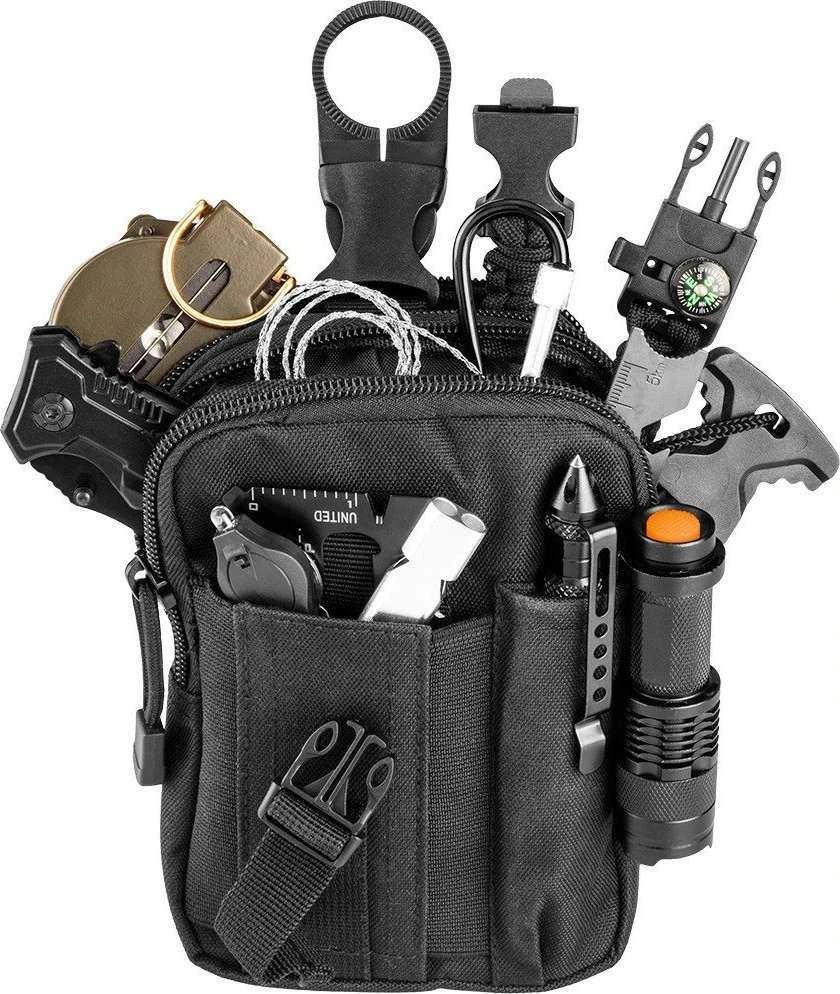 Neo Tools Rinkinys 14 dalių išgyvenimo rinkinys maišelyje