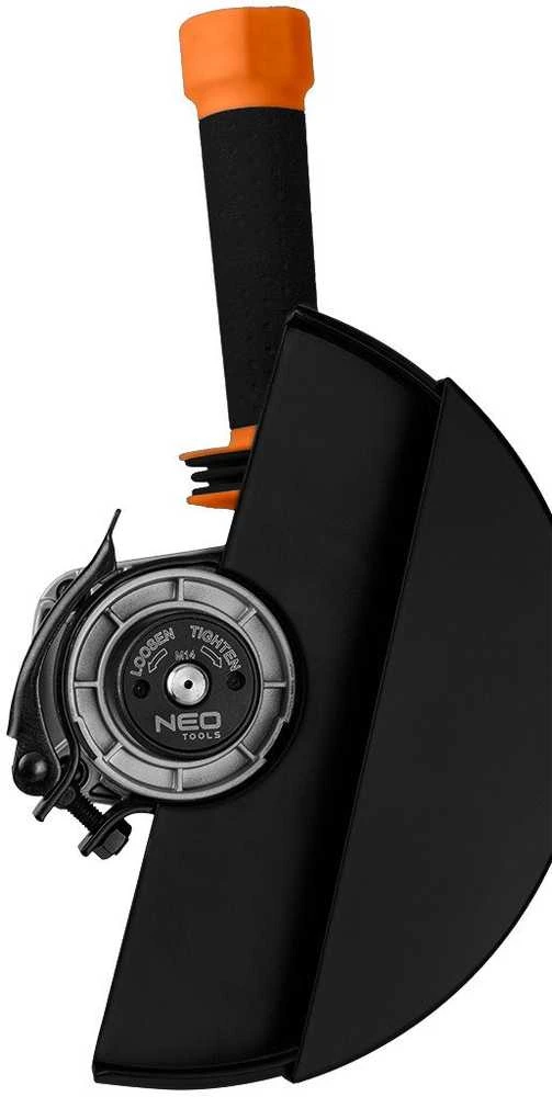 Neo Tools Šlifuoklis 3000 W kampinis šlifuoklis, diskas 230 x 22,2 mm, greitis 6600 min-1