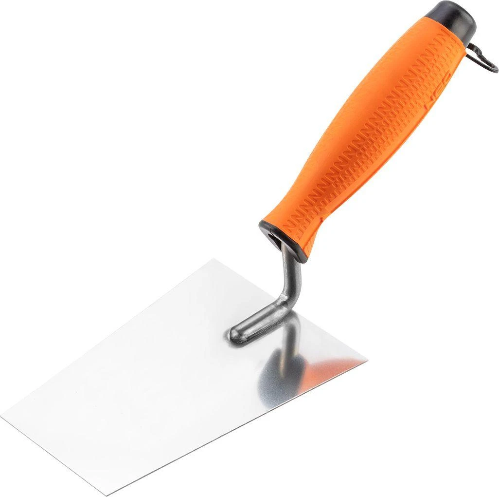 Kielnia Trapecinė tinko mentelė, 140 mm, dviejų medžiagų rankena