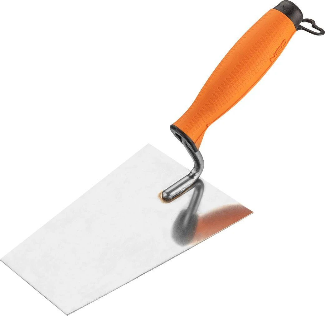 Kielnia Trapecinė tinko mentelė, 160 mm, dviejų medžiagų rankena