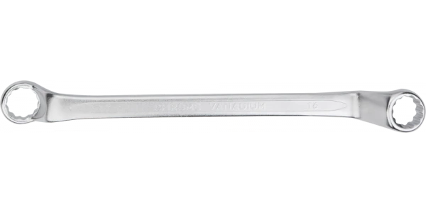 Klucz 16 x 17 mm lenktas žiedinis raktas