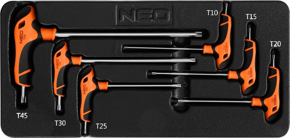 Neo Tools Torx raktai 6 vnt.įdėklas