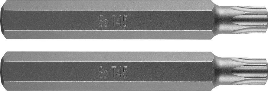 Końcówka Torx antgalis T45 x 75 mm, S2, 2 vnt.