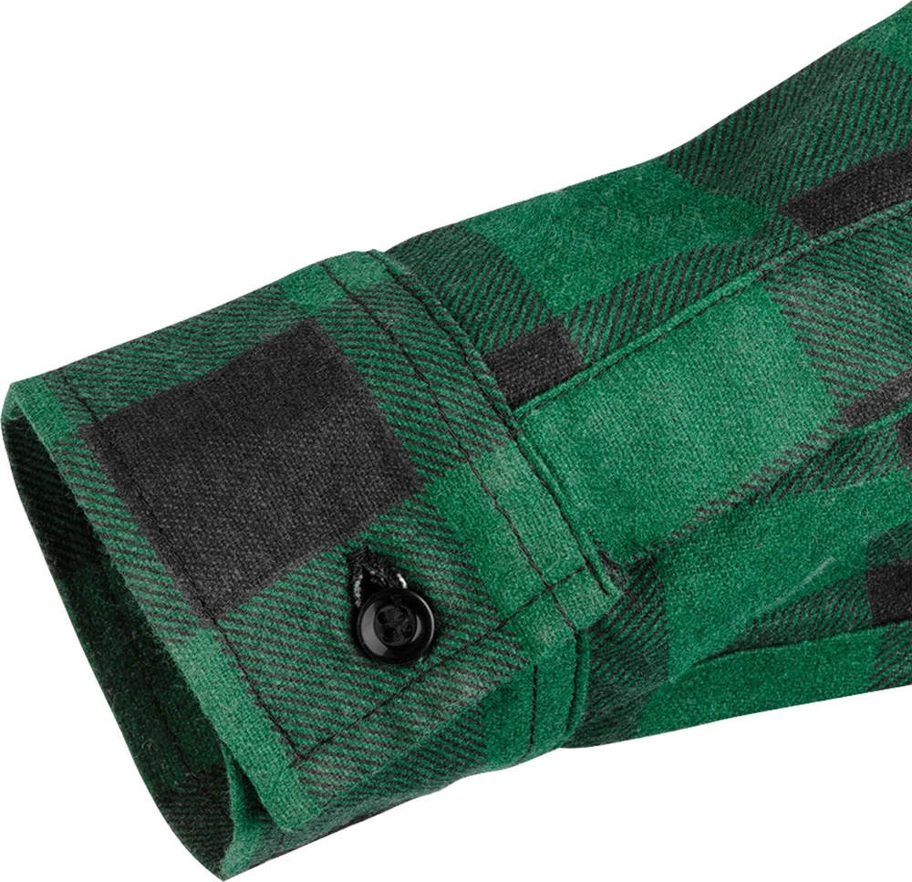 Koszula Flaneliniai marškiniai, žali, XL dydis