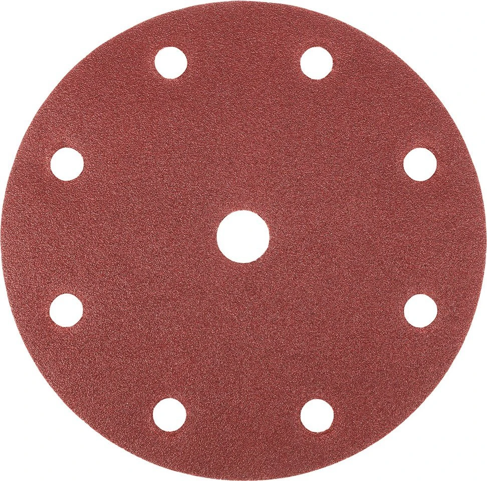 Krążki Šlifavimo diskai 150 mm, xa0P120, 5 vnt., su 9 skylėmis, skirti 04-721