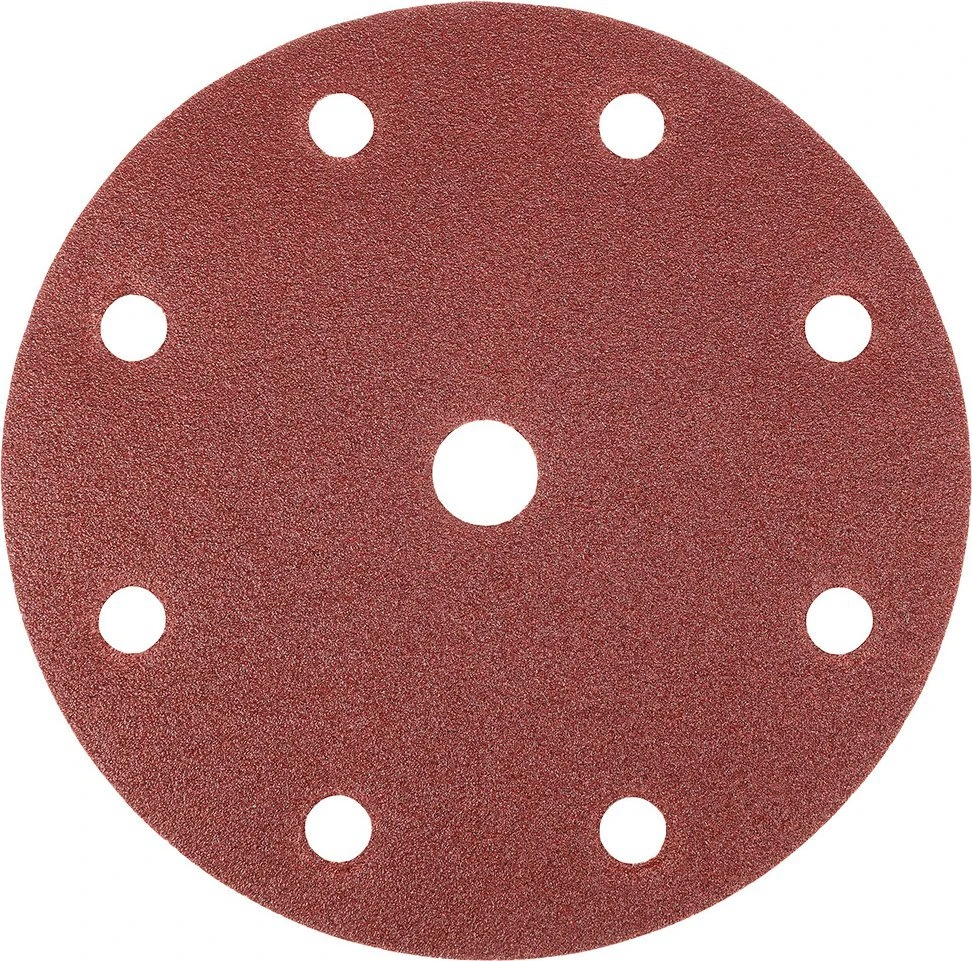 Krążki Šlifavimo diskai 150 mm, xa0P80, 5 vnt., su 9 skylėmis, skirti 04-721