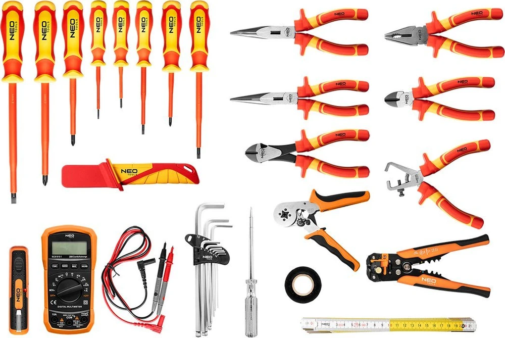 Neo Tools Kuprinė Elektriko kuprinė, 31 dalis