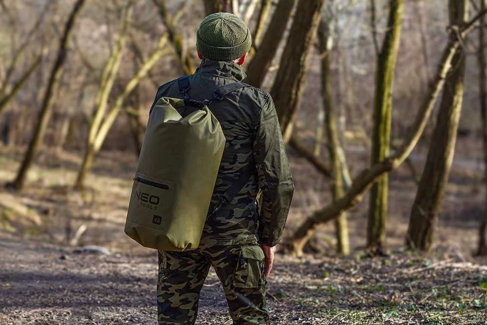 Plecak Kuprinė Vandeniui atspari kuprinė, PVC, 40 l