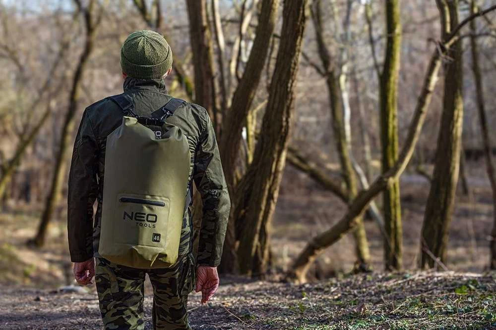 Plecak Kuprinė Vandeniui atspari kuprinė, PVC, 40 l