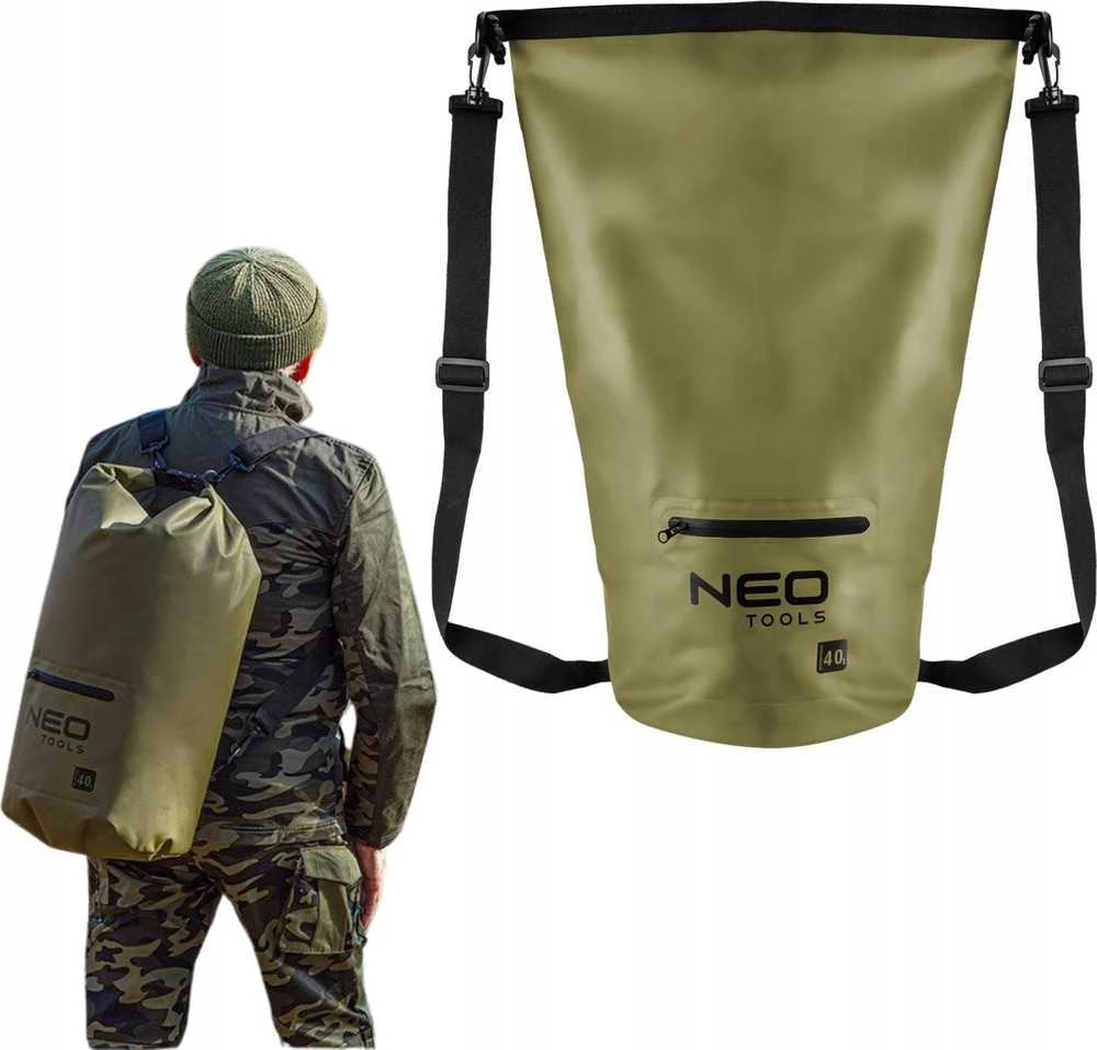 Plecak Kuprinė Vandeniui atspari kuprinė, PVC, 40 l
