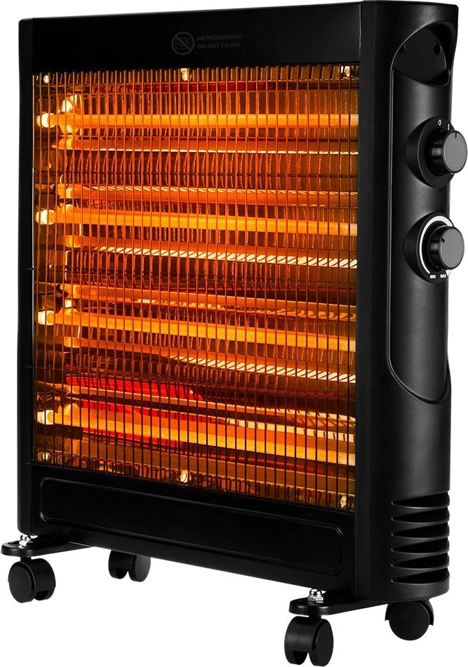 Neo Tools Kvarcinis infraraudonųjų spindulių šildytuvas 600W/1200W