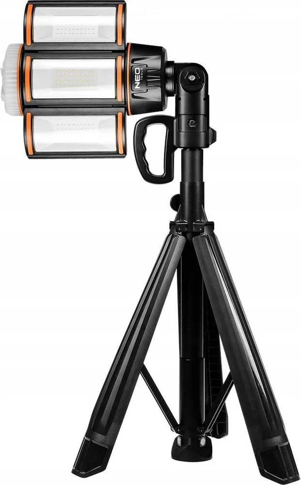 Neo Tools Lampa Įkraunamas stovo šviestuvas 5000 lm + įkroviklis