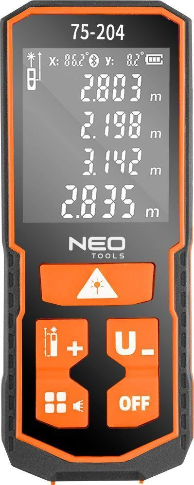 Neo Tools Dalmierz Lazerinis atstumo ieškiklis, 60 m diapazonas, IP54