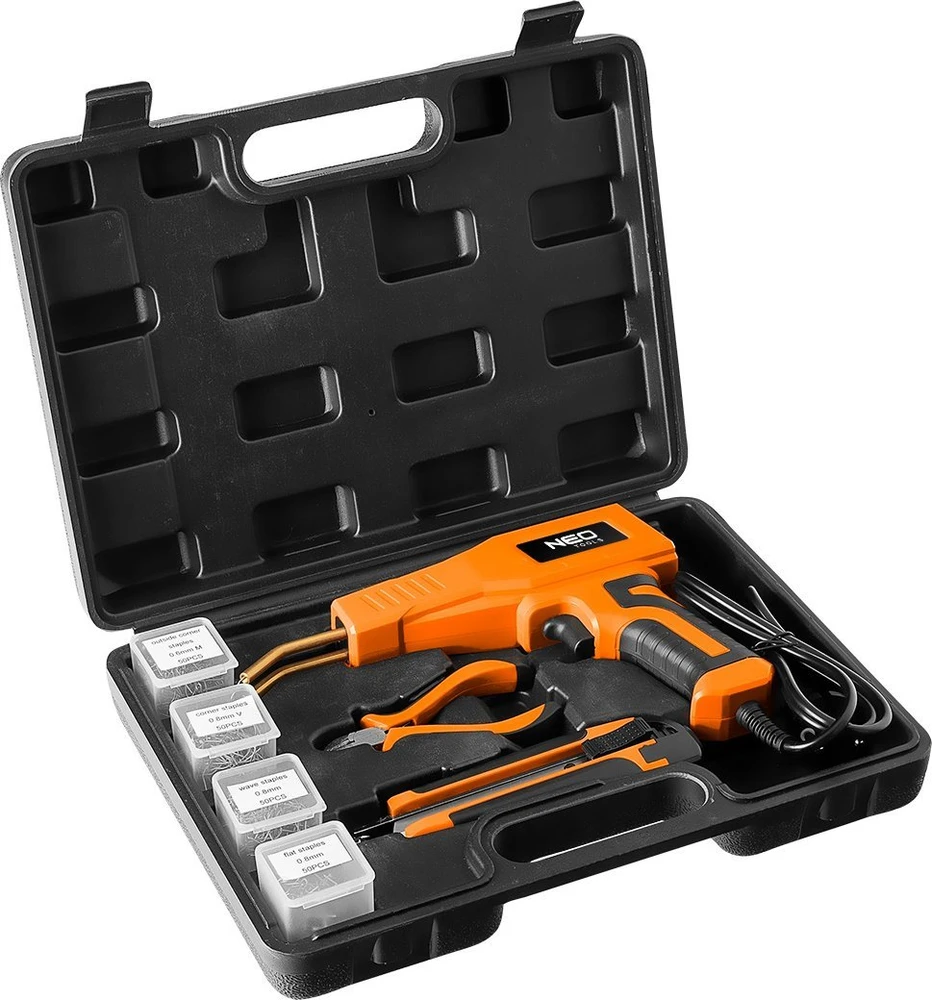 Lutownica 50 W plastikinio lituoklio rinkinys + 200 kablių + peilis + replės