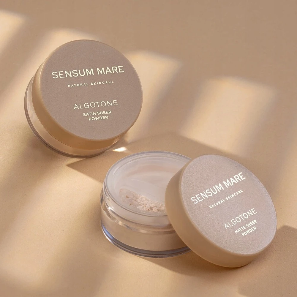 Sensum Mare Algotone Satin Satin biri pudra, 10 g