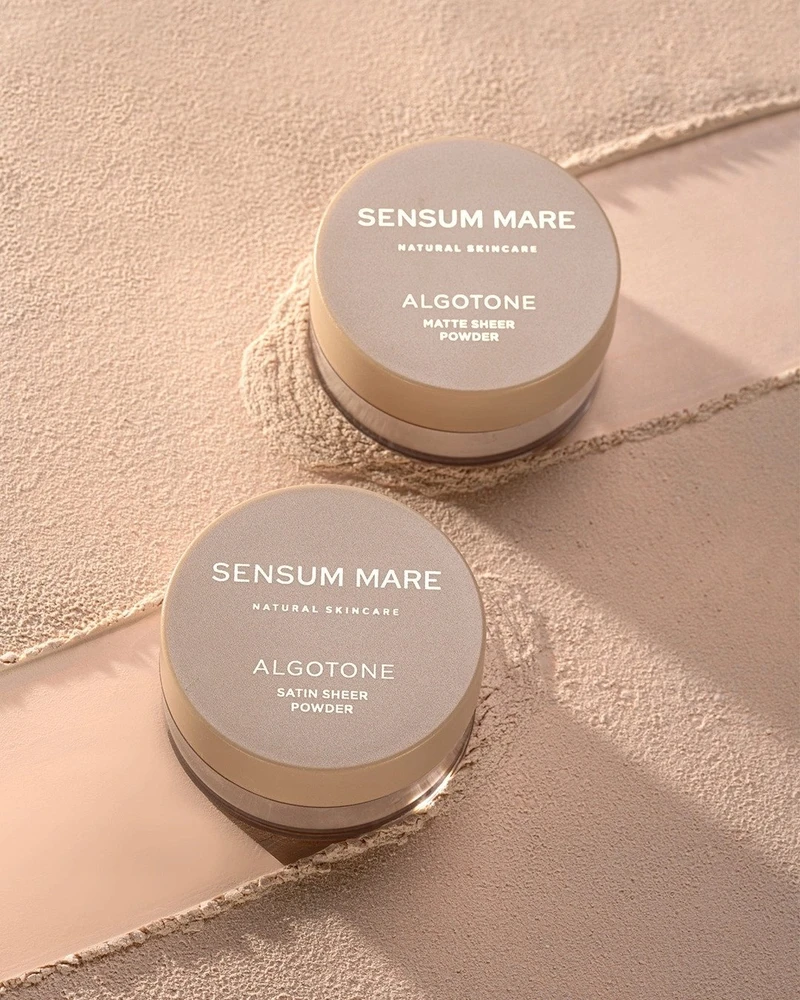 Sensum Mare Algotone Satin Satin biri pudra, 10 g