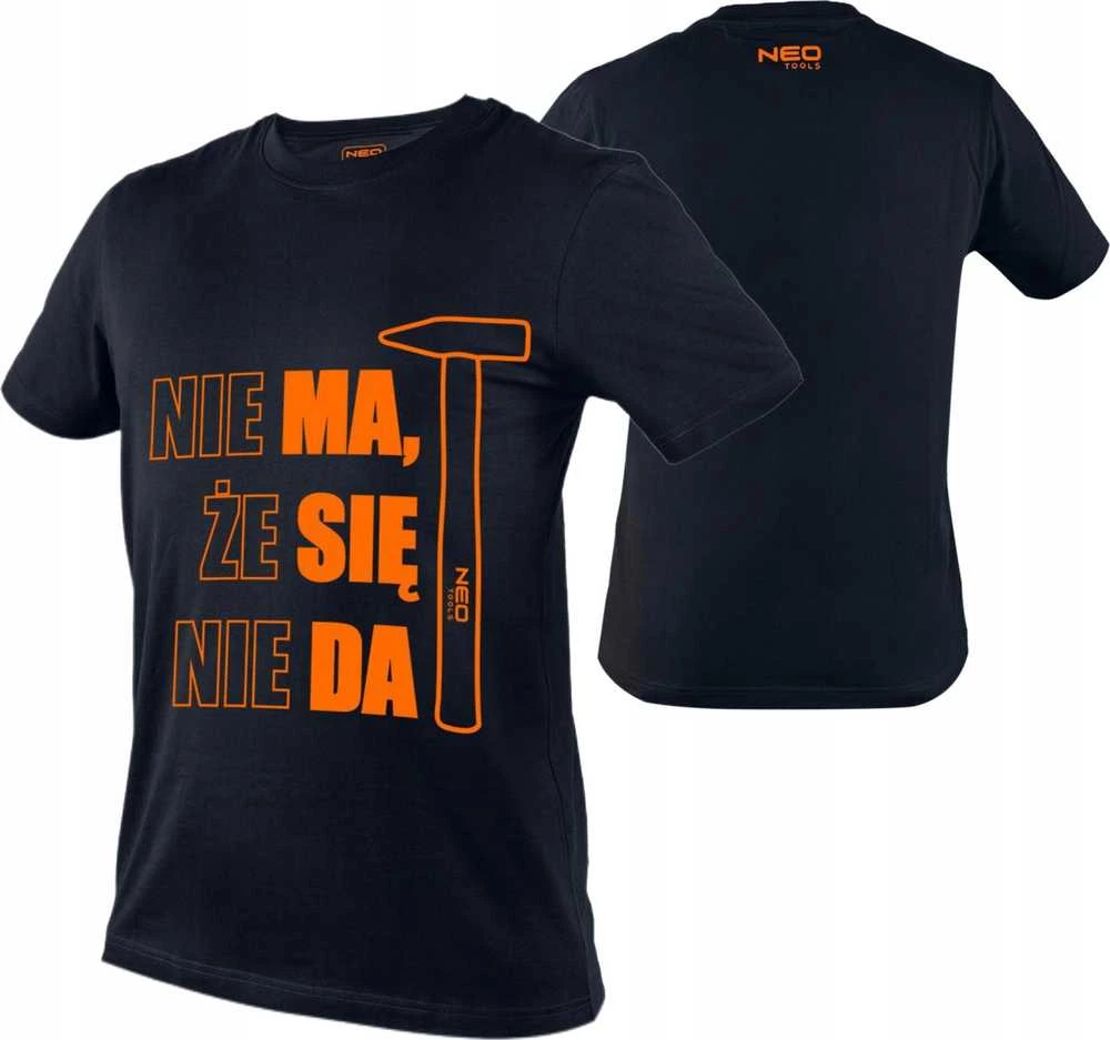 T Shirt Marškinėliai su spauda, ​​MA SIĘ DO, M dydis